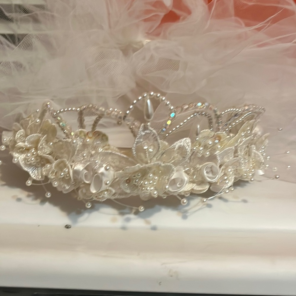 T&G new with tags wedding veil